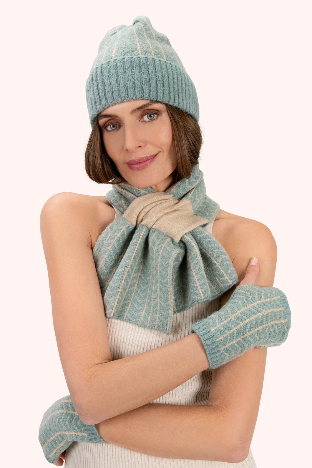Powder - Niamh Scarf in Ice