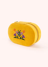 Load image into Gallery viewer, Powder - Oval Jewellery Box in Brilliant Bee
