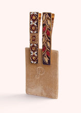Load image into Gallery viewer, Powder - Embellished Hair Bars in Diamond Flower &amp; Leaves Cream (2 Pack)
