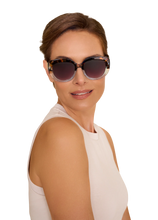 Load image into Gallery viewer, Powder - Polina Sunglasses in Tortoiseshell/Aqua

