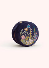 Load image into Gallery viewer, Powder - Floral Hedgerow Round Jewellery Box

