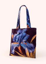 Load image into Gallery viewer, Powder - Velvet Tote Bag in Iris
