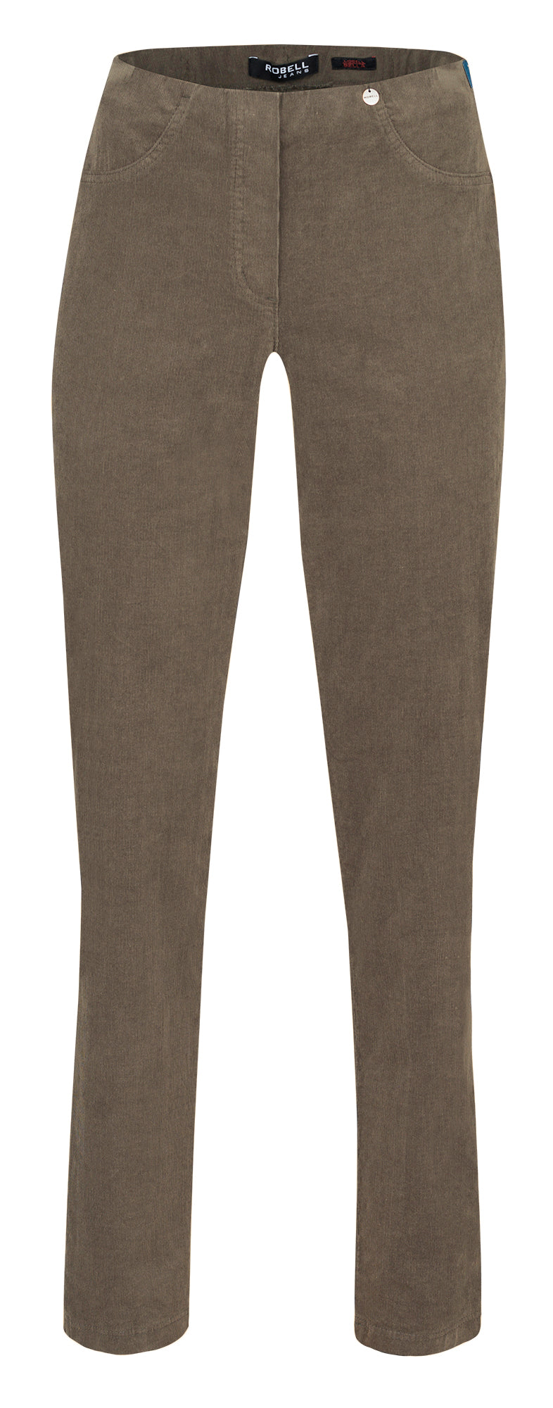 Robell - 52457 54363 Bella Needlecord Trousers - Taupe 17