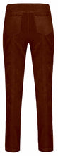 Load image into Gallery viewer, Robell - 52457 54363 Bella Needlecord Trousers - Chestnut 290
