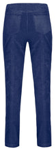 Load image into Gallery viewer, Robell - 52457 54363 Bella Needlecord Trousers - Liberty Blue 68
