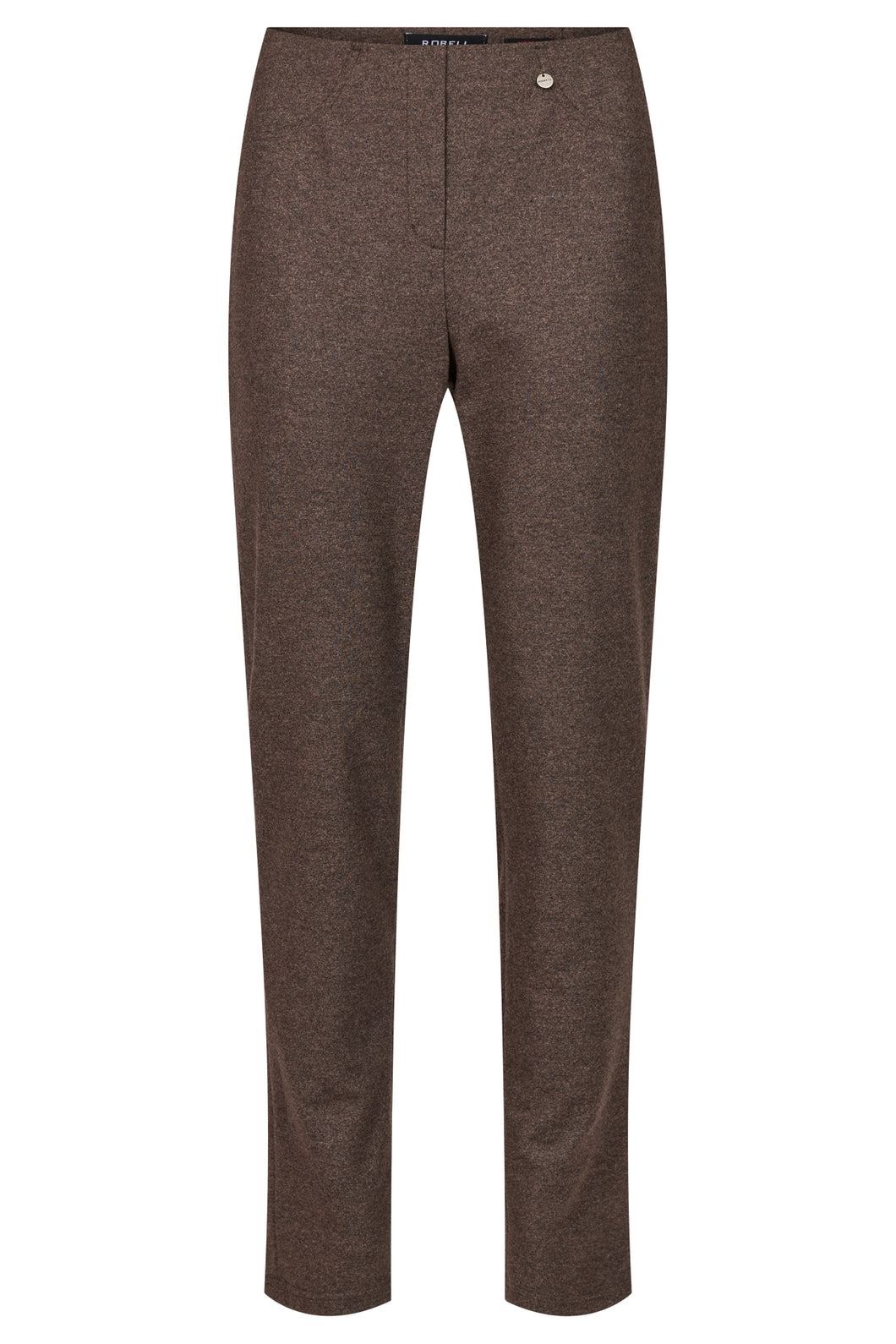 Robell - 52564 5426 Bella Trousers - Brown 38