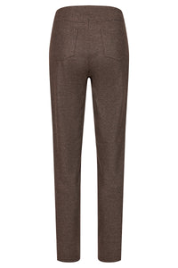 Robell - 52564 5426 Bella Trousers - Brown 38