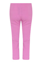 Load image into Gallery viewer, Robell - 51636 54736 Rose Crop Trouser - Pink 43
