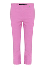 Load image into Gallery viewer, Robell - 51636 54736 Rose Crop Trouser - Pink 43
