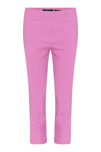 Robell - 51636 54736 Rose Crop Trouser - Pink 43