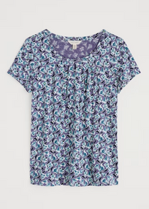 Sea Salt - Appletree T-Shirt in Paper Bellflower Bilberry