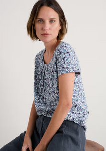 Sea Salt - Appletree T-Shirt in Paper Bellflower Bilberry