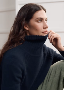 Sea Salt - Basset Cove Jumper in Maritime