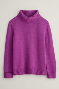 Sea Salt - Braque Jumper - Wild Orchid