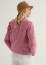 Load image into Gallery viewer, Sea Salt - Carnon Downs Jacket in Gingham Scarlet

