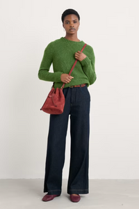 Sea Salt - Dawson Pick Jumper in Fern