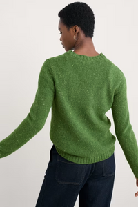 Sea Salt - Dawson Pick Jumper in Fern