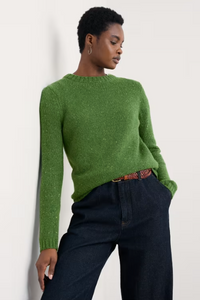 Sea Salt - Dawson Pick Jumper in Fern