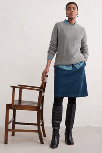 Sea Salt - Dovetail Skirt - Sea Cave