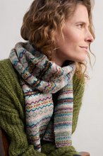 Load image into Gallery viewer, Sea Salt - Dreaming Tide Scarf - Harlyn Pink Grass Multi
