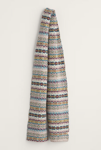 Sea Salt - Dreaming Tide Scarf - Harlyn Pink Grass Multi