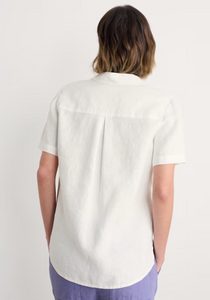 Sea Salt - Drydock Shirt in Chalk
