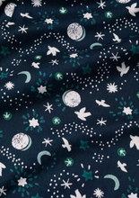 Load image into Gallery viewer, Sea Salt - Evening Path Pyjamas in Starry Night Maritime
