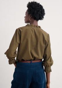 Sea Salt - Feather Star Cord Top in Laurel