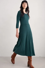 Load image into Gallery viewer, Sea Salt - Folk Song Dress - Dusky Jade
