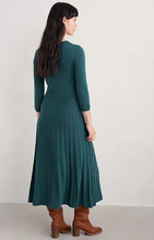 Load image into Gallery viewer, Sea Salt - Folk Song Dress - Dusky Jade
