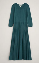 Load image into Gallery viewer, Sea Salt - Folk Song Dress - Dusky Jade
