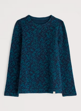 Load image into Gallery viewer, Sea Salt - Gwennol Top in Drawn Seabed Dark Eden
