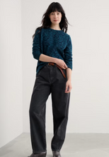 Load image into Gallery viewer, Sea Salt - Gwennol Top in Drawn Seabed Dark Eden
