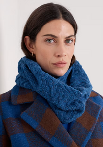 Sea Salt - Handweaver Snood in Jetty