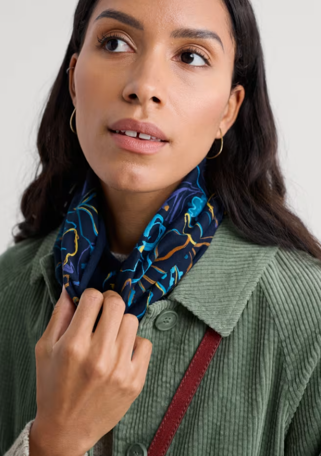 Sea Salt - Heavyweight Handyband in Drawn Floral Maritime