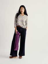 Load image into Gallery viewer, Sea Salt - Kellow Top in Blotted Anemone Chalk
