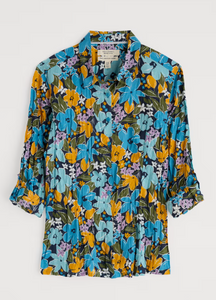 Sea Salt - Larissa Shirt in Citrus Floral Poseidon