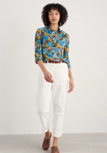 Load image into Gallery viewer, Sea Salt - Larissa Shirt in Citrus Floral Poseidon
