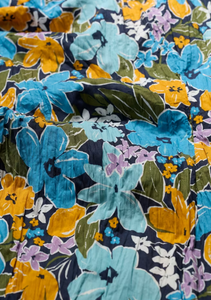Sea Salt - Larissa Shirt in Citrus Floral Poseidon