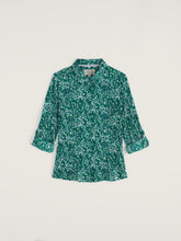 Load image into Gallery viewer, Sea Salt - Larissa Shirt in Woodland Floral Dark Stem
