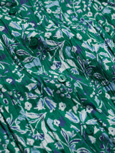 Load image into Gallery viewer, Sea Salt - Larissa Shirt in Woodland Floral Dark Stem
