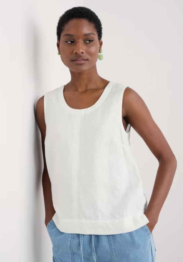 Sea Salt - Lighthouse Station Vest in Chalk