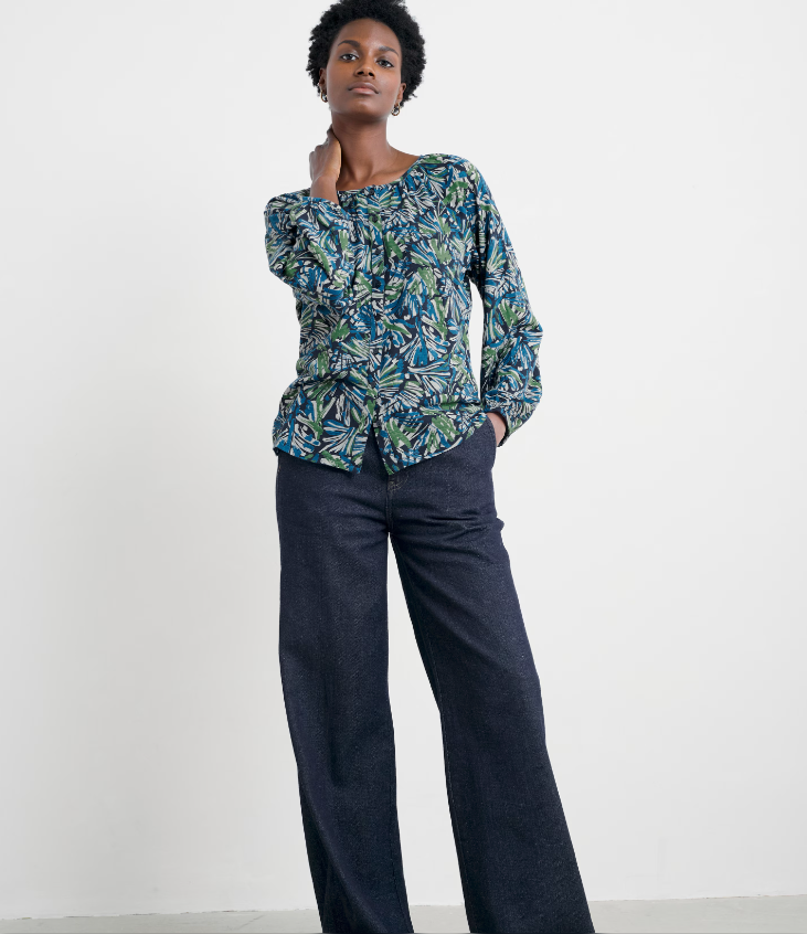 Sea Salt - Mallow Top in Artist Marks Maritime
