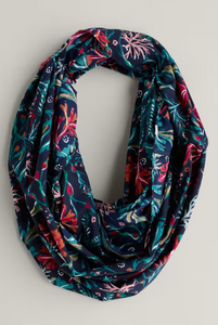 Sea Salt - May Garland Circle Scarf - Seaweed Bloom Maritime