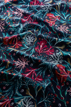 Load image into Gallery viewer, Sea Salt - May Garland Circle Scarf - Seaweed Bloom Maritime
