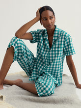 Load image into Gallery viewer, Sea Salt - Nesting Bird Pyjamas in Foredeck Deep Dive Chalk
