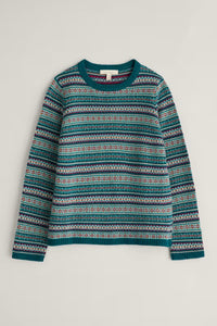 Sea Salt - Percella Cove Jumper - Wheal Towan Seashore Mix