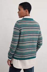 Sea Salt - Percella Cove Jumper - Wheal Towan Seashore Mix