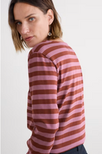 Load image into Gallery viewer, Sea Salt - Sailor Shirt in Scallion Burgundy

