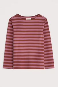 Sea Salt - Sailor Shirt in Scallion Burgundy